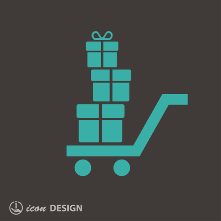 Pictograph of giftのイラスト素材