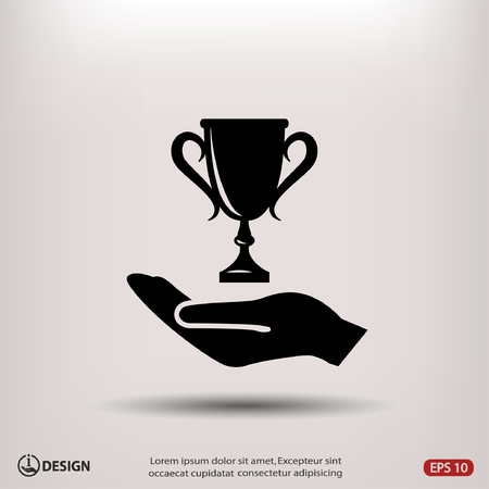 Pictograph of champions cupのイラスト素材
