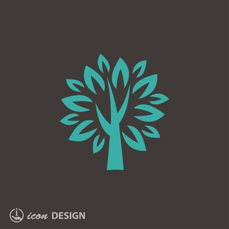 Pictograph of treeのイラスト素材