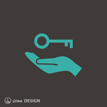 Pictograph of keyのイラスト素材