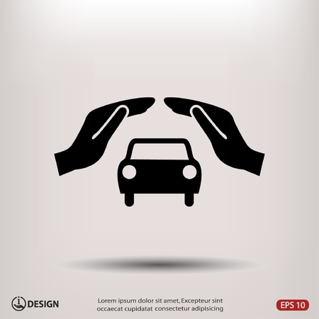 Pictograph of carのイラスト素材