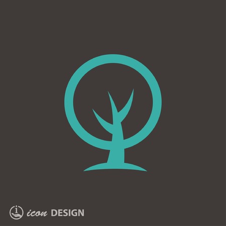Pictograph of treeのイラスト素材