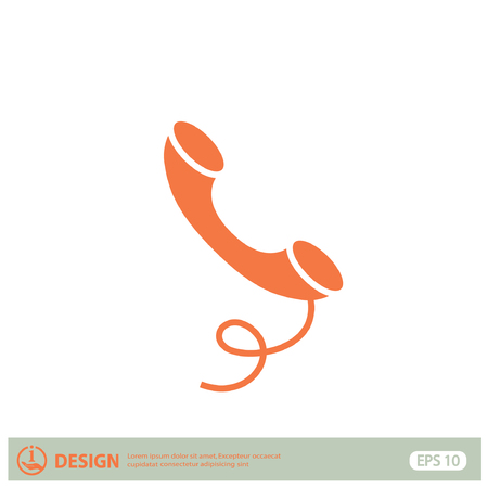 Pictograph of phoneのイラスト素材