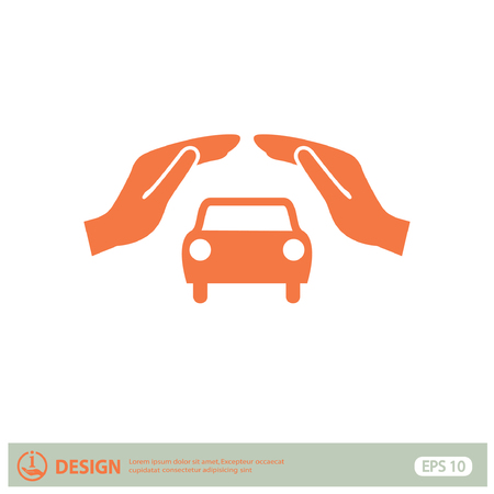 Pictograph of carのイラスト素材