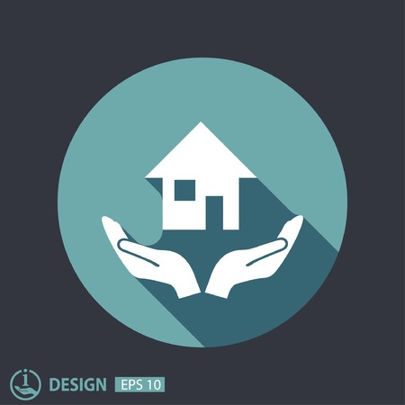 Pictograph of homeのイラスト素材