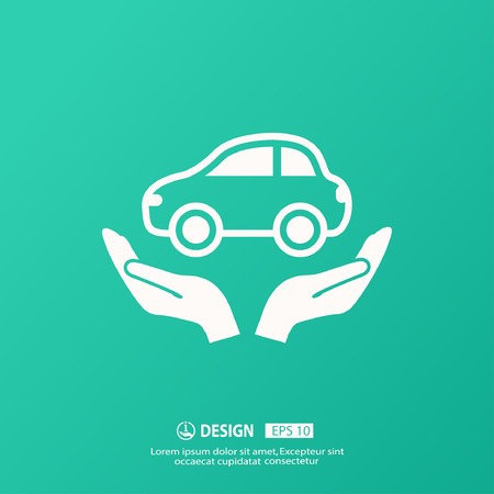 Pictograph of carのイラスト素材