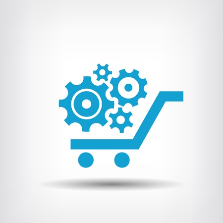 Pictograph of gearのイラスト素材