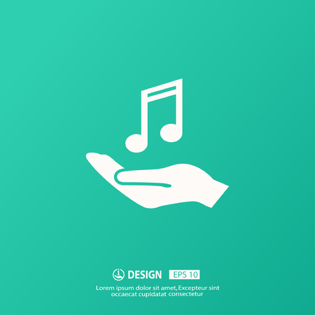 Pictograph of musicのイラスト素材