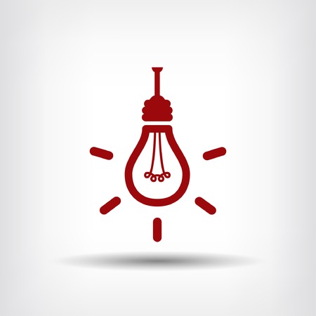 Pictograph of light bulbのイラスト素材