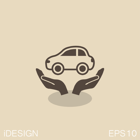 Pictograph of carのイラスト素材