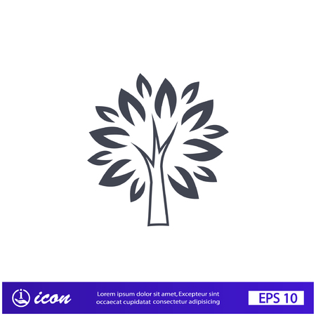 Pictograph of treeのイラスト素材