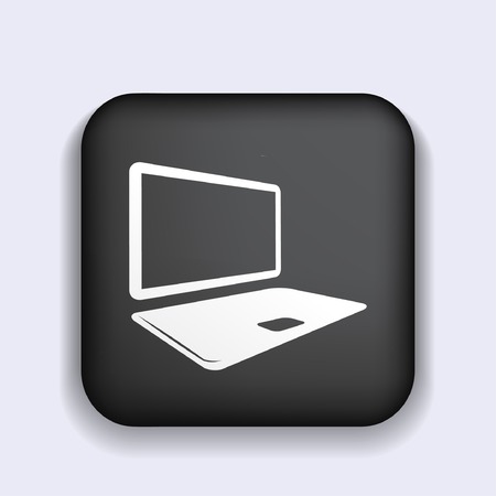 Pictograph of computerのイラスト素材