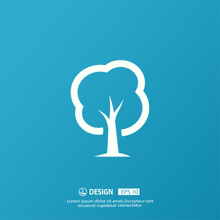 Pictograph of treeのイラスト素材