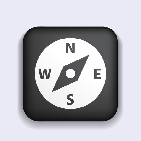 Pictograph of compassのイラスト素材