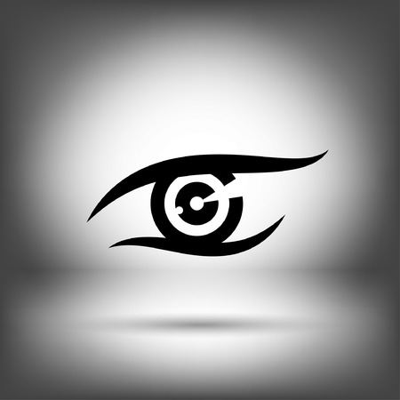 Pictograph of eyeのイラスト素材