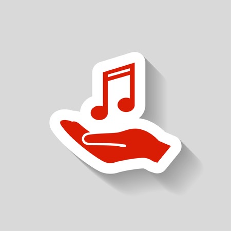 Pictograph of musicのイラスト素材