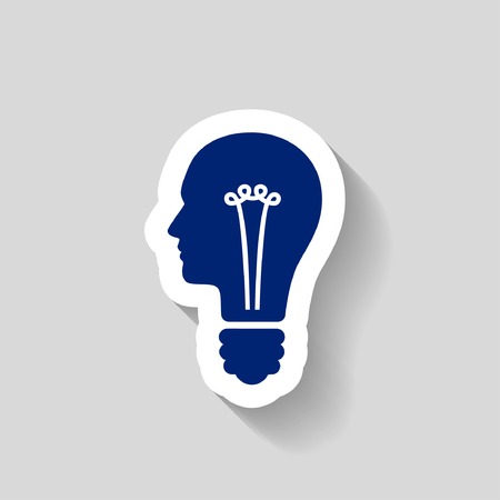 Pictograph of bulb conceptのイラスト素材