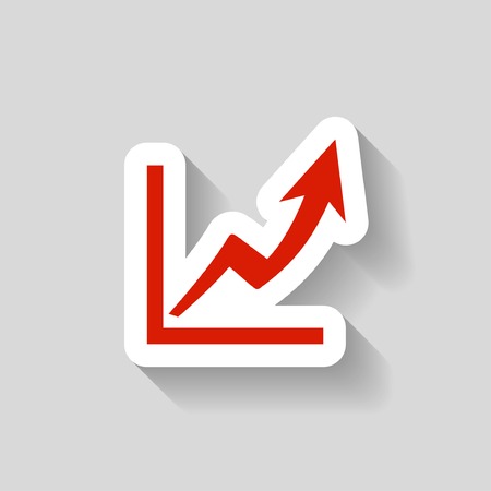 Pictograph of graphのイラスト素材