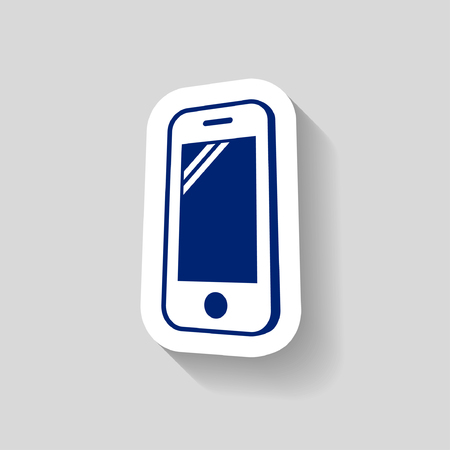 Pictograph of mobileのイラスト素材
