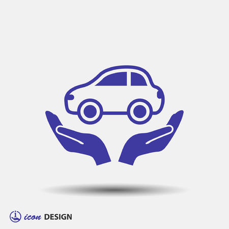 Pictograph of carのイラスト素材