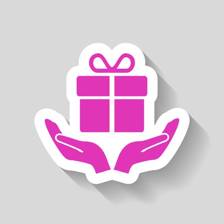 Pictograph of giftのイラスト素材