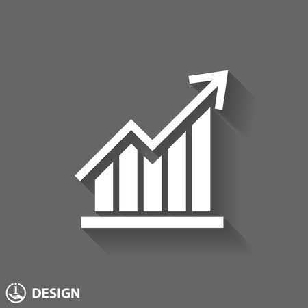 Pictograph of graphのイラスト素材