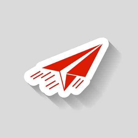 Pictograph of airplaneのイラスト素材