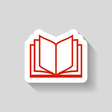 Pictograph of bookのイラスト素材