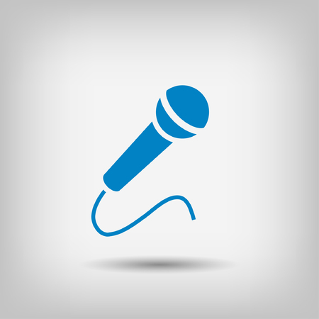 Microphone iconのイラスト素材