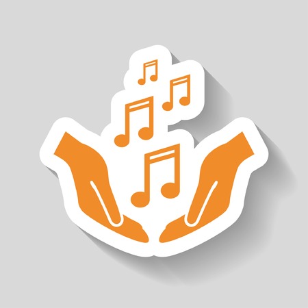 Pictograph of musicのイラスト素材