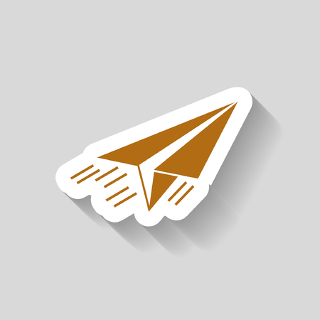 Pictograph of airplaneのイラスト素材