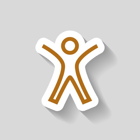 Pictograph of success peopleのイラスト素材