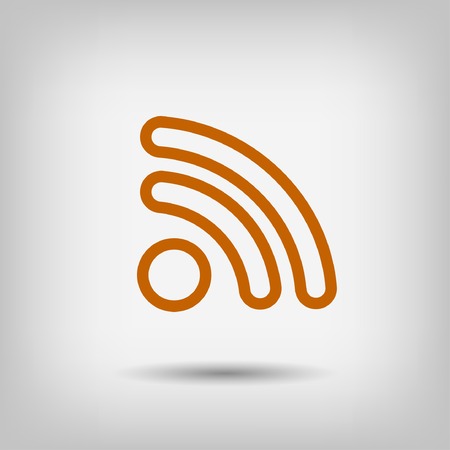 Pictograph of RSSのイラスト素材