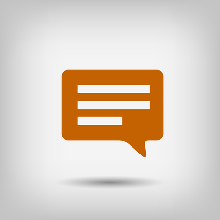 Pictograph of message or chatのイラスト素材