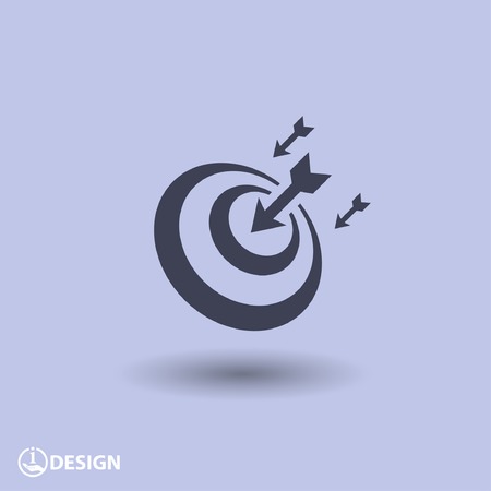 Pictograph of targetのイラスト素材