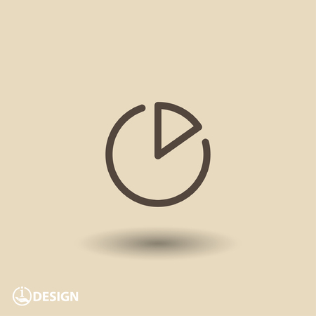 Pictograph of graphのイラスト素材