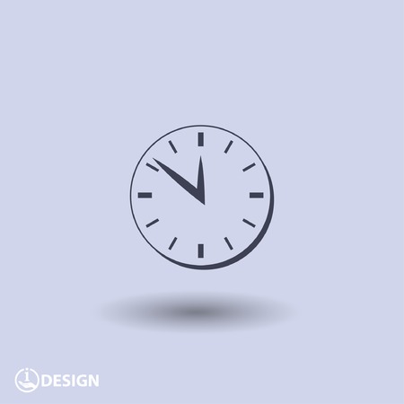 Pictograph of  clockのイラスト素材