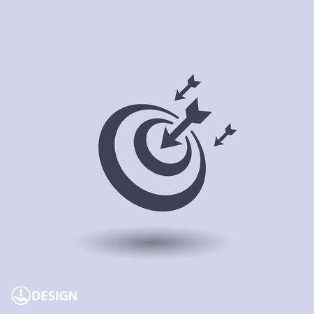 Pictograph of targetのイラスト素材