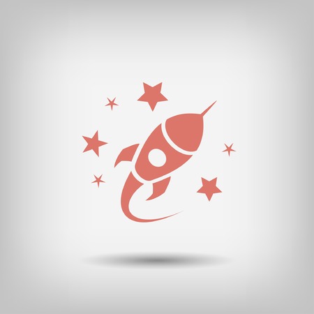 Rocket iconのイラスト素材