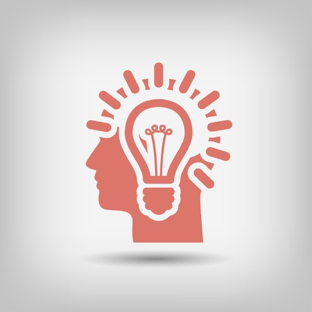 Pictograph of bulb conceptのイラスト素材