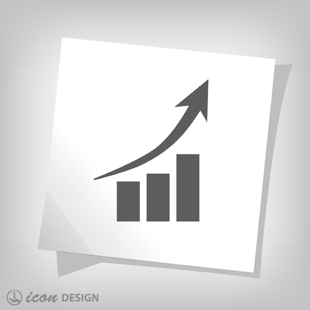 Pictograph of graphのイラスト素材