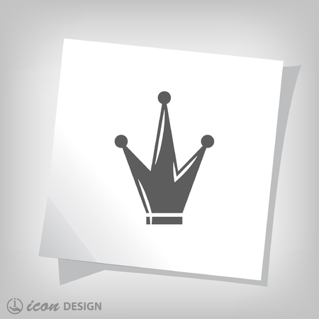 Pictograph of crownのイラスト素材