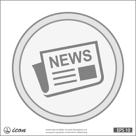 News iconのイラスト素材