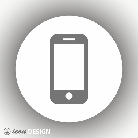Pictograph of mobileのイラスト素材