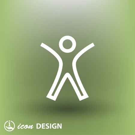 Pictograph of success peopleのイラスト素材