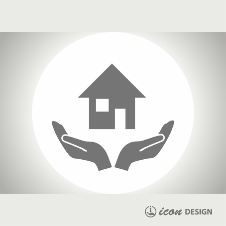 Pictograph of homeのイラスト素材