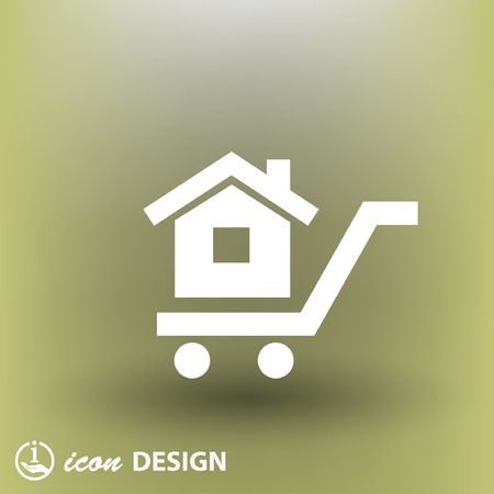 Pictograph of homeのイラスト素材