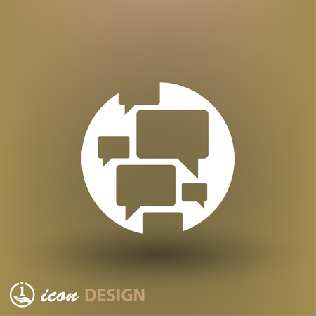 Pictograph of chatのイラスト素材