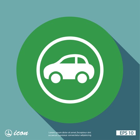 Pictograph of carのイラスト素材