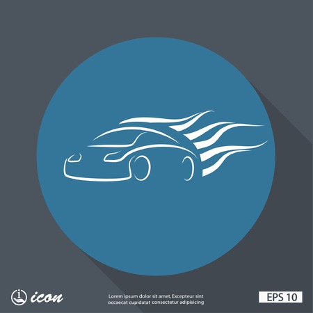 Pictograph of carのイラスト素材